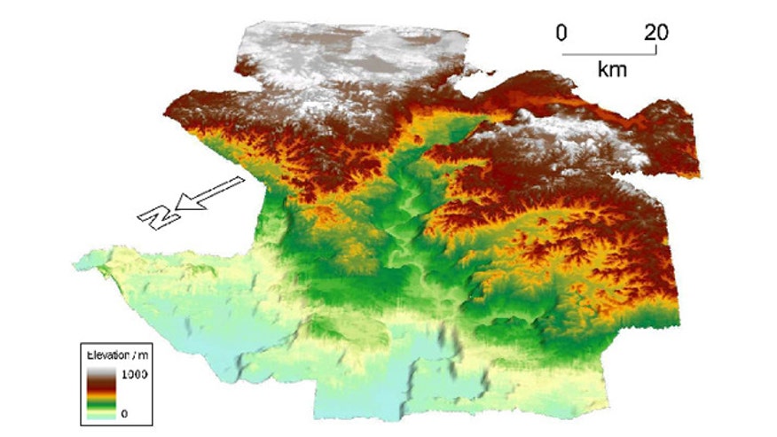 lost landscape of atlantis?